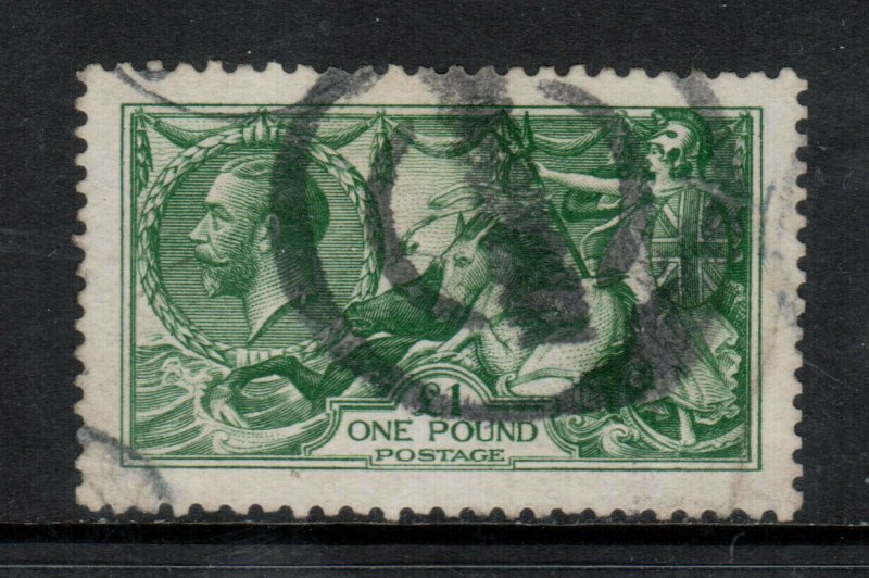 Great Britain #176 Extra Fine Used & Scarce - Lower Left Corner Creased