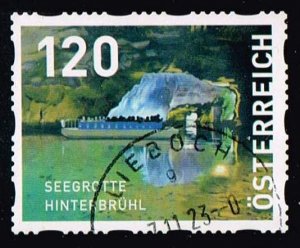 Austria 2022,Sc.#3033 used Hinterbrühl Lake Cave, Lower Austria