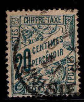 Tunis Tunisia Scott J5 Used 1901 postage dues