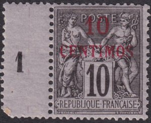 French Morocco 1891-1900 SC 3 LH 