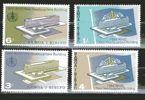 Samoa 255-258 MNH