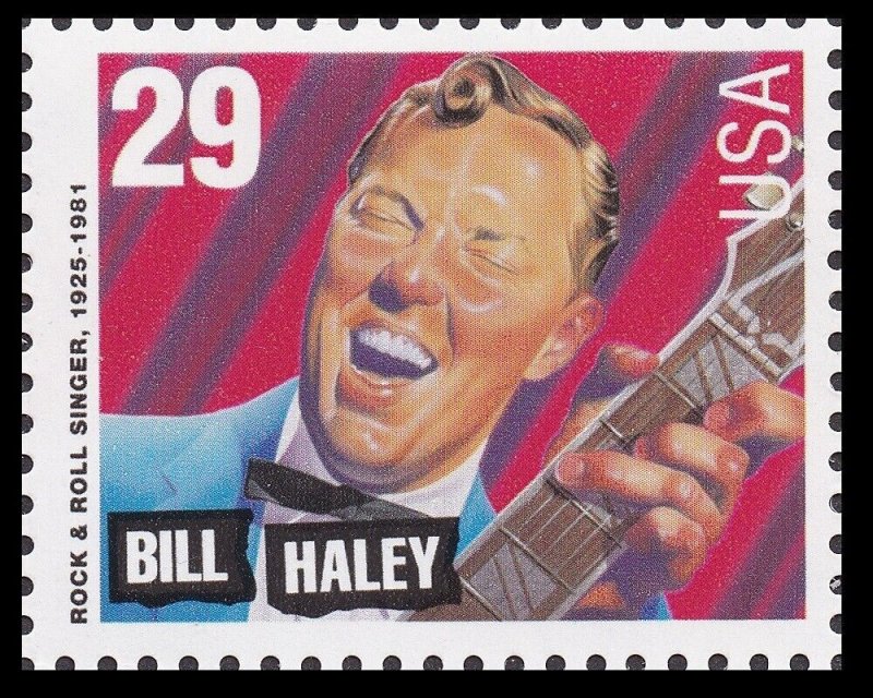 US 2725 Rock & Roll Singer Bill Haley 29c single MNH 1993