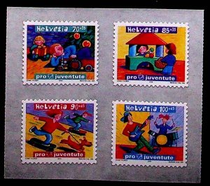 SWITZERLAND Sc B687-80 NH ISSUE OF 2003 - CHILDREN - Sc$8 - (WS25)