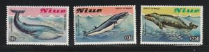 Niue 383, 387-388 MH Whales