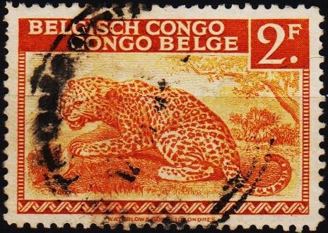 Belgium(Congo).1942 2f S.G.262 Fine Used