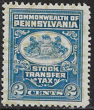 US PA-ST4 - Pennsylvania Stock Transfer Tax - Used