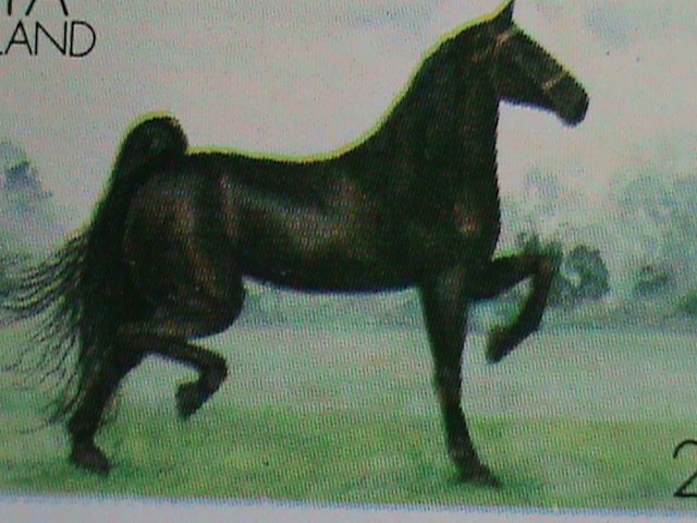 ​SCOTLAND-STAFFA STAMP-WORLD RARE FAMOUS HORSES MNH FULL-SHEET VERY FINE