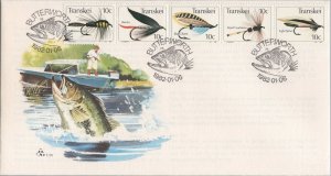 ZAYIX South Africa - Transkei 71 FDC Fishing Flies Sports Marine Life 080522SM57 