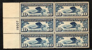 C10 Spirit of St Louis  PLATE BLOCK/6  Mint OGNH⭐⭐⭐⭐⭐