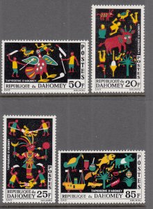 Dahomey 198-201 MNH VF