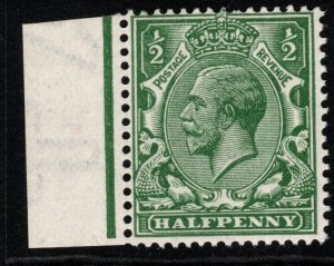 GB SG356 1912 ½d BLUE-GREEN MNH