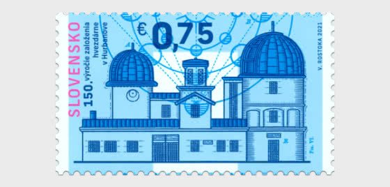 2021 Slovakia Hurbanovo Observatory (Scott 879) MNH