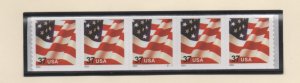 Scott# 3632A   plate # S1111    MNH strips of 5