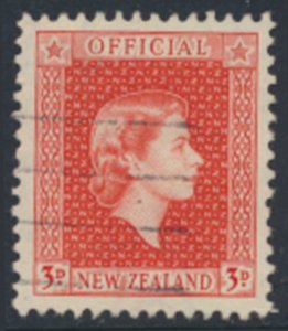 New Zealand SG O163 SC# O103  Used  OFFICIAL   see details & scans    