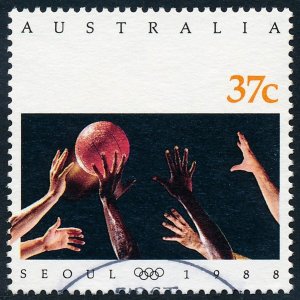 Australia 1988 37c Olympic Games, Seoul - Basketball SG1154 Fine Used