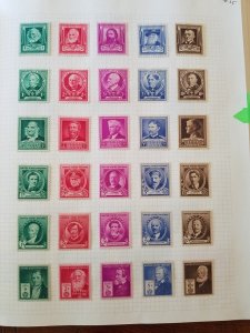 1 Collection of US Mint and Used stamps in a Devon Binder... SCV over $700.00