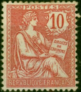 France 1902 10c Carmine SG309 Fine MM