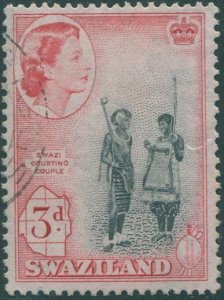 Swaziland 1956 SG56 3d Swazi courting couple FU