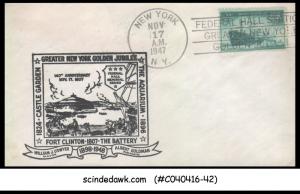 USA - 1947 GREATER NEW YORK  GOLDEN JUBILEE SPECIAL COVER WITH SPECIAL CANCL.