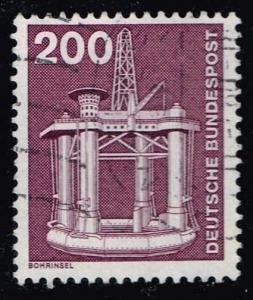 Germany #1188 Oil Drilling; Used