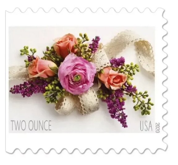 2020 Garden Corsage  forever stamps  5 Booklets 100plp