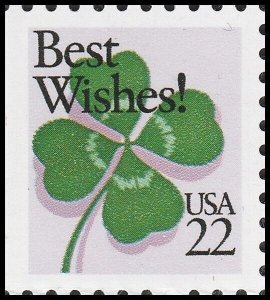 US 2271 Special Occasions Best Wishes 22c single MNH 1987