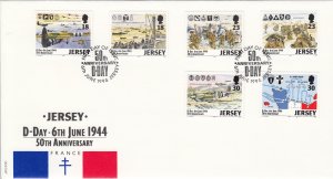 Jersey 1994 D Day on FDC