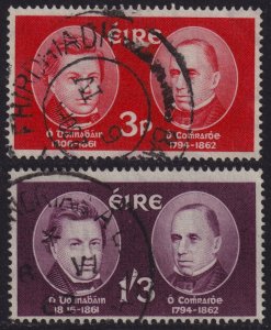 Ireland - 1962 - Scott #182-183 - used - O'Donovan O'Curry