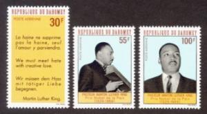 Dahomey #C71-73 F-VF Mint NH ** Martin Luther King Jr.