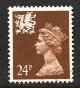 STAMP STATION PERTH Wales #WMH44 QEII Definitive Used 1971-1993