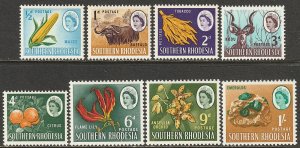 EDSROOM-13123 Southern Rhodesia 95-102 VLH 1964 Complete to 1 Shilling CV$8.50