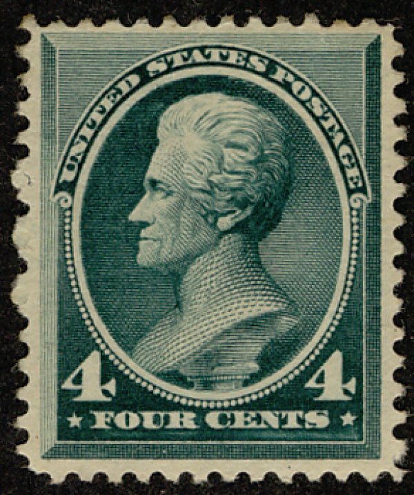 #211  Scott CV $225  #211 VF OG LH, nicely centered, great color, Fresh!