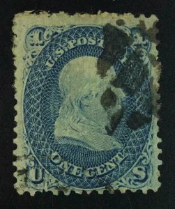 MOMEN: US STAMPS #63 USED LOT #54342