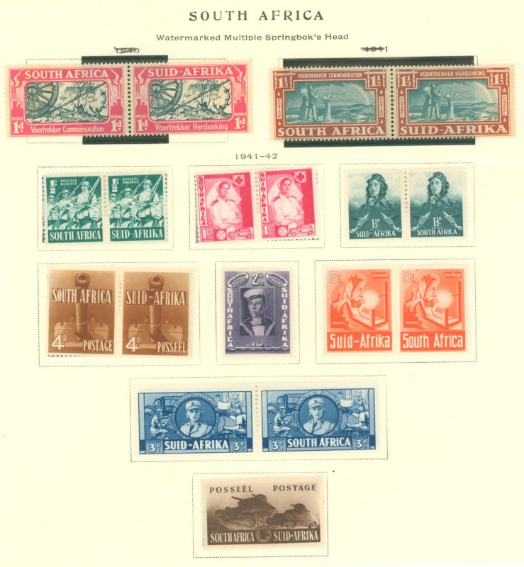 South Africa #79-89 Unused Single (Complete Set)