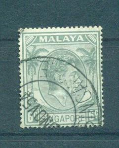 Malaya - Singapore sc# 6a used cat value $7.00