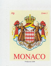 2009 Monaco Coat of Arms SA (Scott 2540) MNH