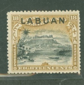 Labuan #81 Unused Single