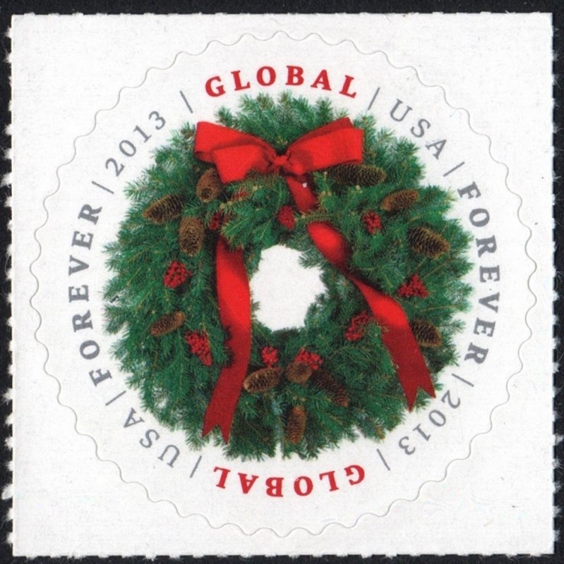 SC#4814 (Forever Global) Christmas Wreath Single (2013) SA