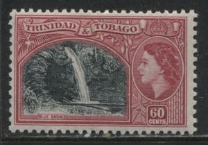 Trinidad & Tobago QEII 1st definitive set 60 cents unmounted mint NH