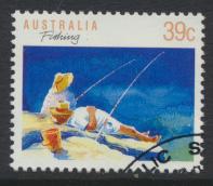 Australia  SG 1179   SC#1109 with First Day Cancel Sports Fishing 