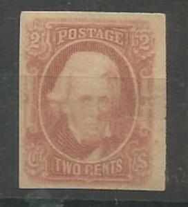 U.S. Scott CSA #8 Confederate Stamp - Mint Single