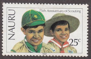 Nauru 248 Cub Scout & Scout 1982