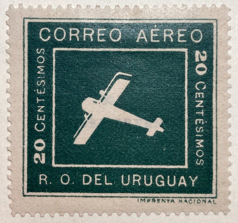 AlexStamps URUGUAY #C6 SUPERB Mint