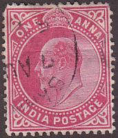 India 62 Hinged Used 1902 King Edward VII