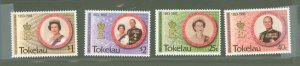 Tokelau  #186-189  Single (Complete Set) (Queen)