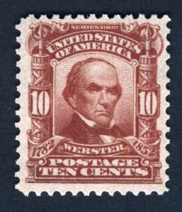 SCOTT  #307 - MINT - VF/XF - OGnh - w/PF Certificate