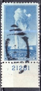 U.S.A.; 1934; Sc. # 744;  Used Single Stamp