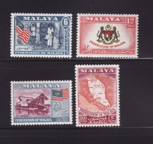 Malaya 80-83 Set MNH Various (A)