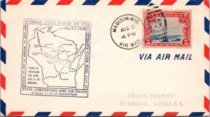 FFC 1930 - State Convention & Air Races - Madison WIS - F57404