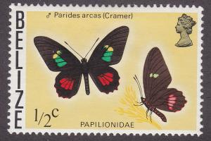Belize 345 Butterflies of Belize 1974